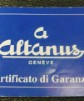 Altanus libretto di garanzia depoca blu 2007